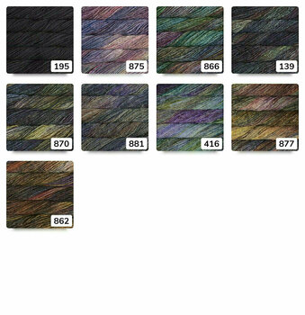 Fios para tricotar Malabrigo Mecha 412 Teal Feather - 4