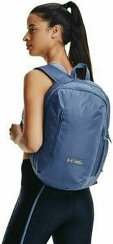 Lifestyle Backpack / Bag Under Armour Roland Mineral Blue/Metallic Faded Gold 17 L Backpack - 6