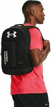 Lifestyle ruksak / Torba Under Armour UA Halftime Backpack Black/White 22 L Ruksak - 6