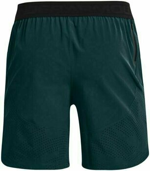 Fitness Trousers Under Armour Stretch Woven Dark Cyan/Metallic Solder M Fitness Trousers - 2
