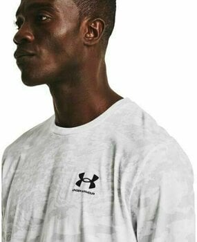 Fitness T-Shirt Under Armour ABC Camo White/Mod Gray S Fitness T-Shirt - 5
