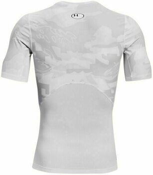 Fitnes majica Under Armour UA HG Isochill White/Black M Fitnes majica - 2