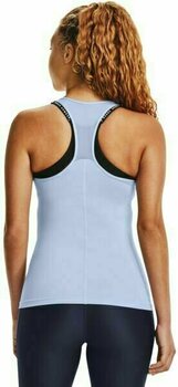Fitness shirt Under Armour HG Armour Racer Tank Isotope Blue/Metallic Silver XS Fitness shirt - 4