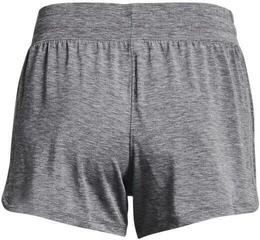 Fitness Trousers Under Armour Recover Sleep Black Fade Heather/Metallic Silver - 1