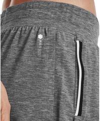 Fitness Trousers Under Armour Recover Sleep Black Fade Heather/Metallic Silver - 2
