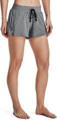 Fitness Trousers Under Armour Recover Sleep Black Fade Heather/Metallic Silver - 4