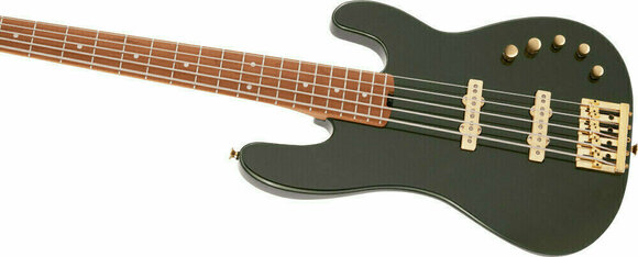 5-snarige basgitaar Charvel Pro-Mod San Dimas Bass JJ V MN Lambo Green Metallic - 4