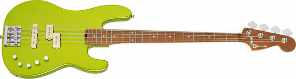 Elektrische basgitaar Charvel Pro-Mod San Dimas Bass PJ IV MN Lime Green Metallic - 4