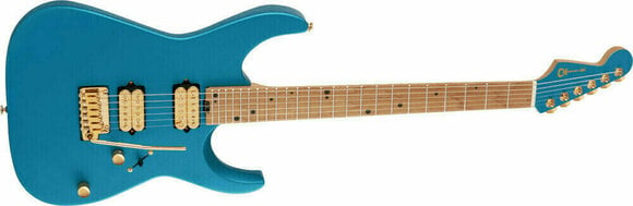 Electric guitar Charvel Angel Vivaldi Signature Pro-Mod DK24-6 Nova MN Lucerne Aqua Firemist - 3