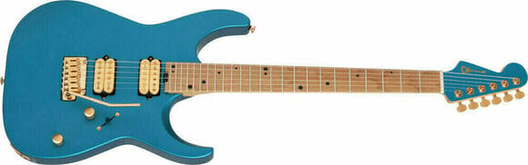 Electric guitar Charvel Angel Vivaldi Signature Pro-Mod DK24-6 Nova MN Lucerne Aqua Firemist - 4