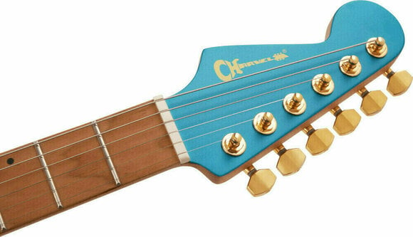 Elektrická gitara Charvel Angel Vivaldi Signature Pro-Mod DK24-6 Nova MN Lucerne Aqua Firemist - 7