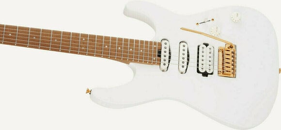 Guitare électrique Charvel Pro-Mod DK24 HSS 2PT Caramelized MN Snow White - 6