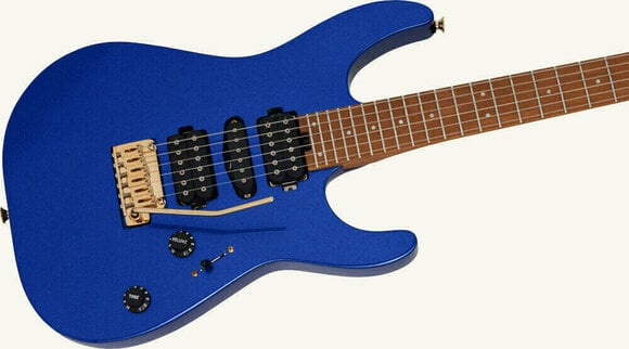 Guitare électrique Charvel Pro-Mod DK24 HSH 2PT Caramelized MN Mystic Blue - 5
