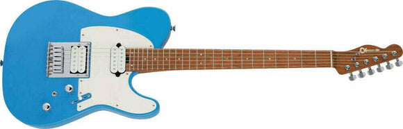 Electric guitar Charvel Pro-Mod So-Cal Style 2 24 HT HH Caramelized MN Robbin's Egg Blue - 3