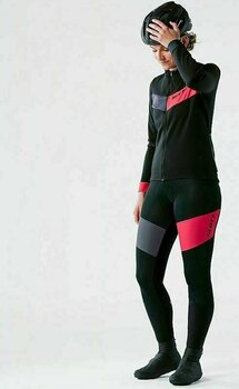 Cycling jersey Scott Women's RC Warm L/SL Black/Azalea Pink XS - 4