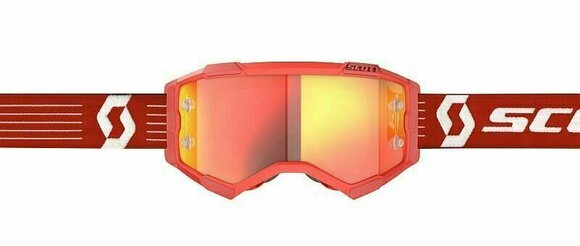 Cycling Glasses Scott Fury Red/Orange/Orange Chrome Cycling Glasses - 3