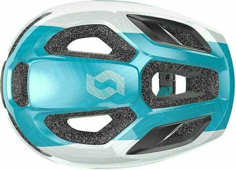 Dětská cyklistická helma Scott Spunto Junior Pearl White/Breeze Blue 50-56 cm Dětská cyklistická helma - 4