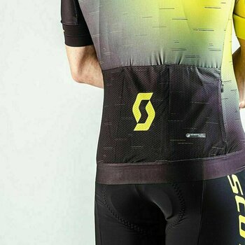 Μπλούζα Ποδηλασίας Scott Pro Φανέλα Sulphur Yellow/Black S - 3