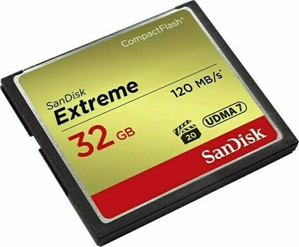 Cartão de memória SanDisk Extreme CompactFlash 32 GB SDCFXSB-032G-G46 CompactFlash 32 GB Cartão de memória - 2