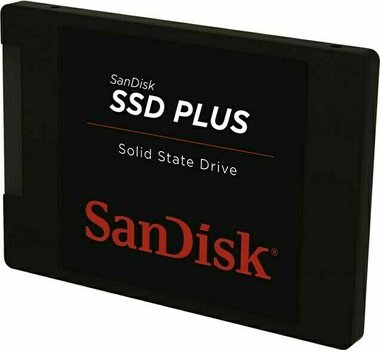 Sisäinen kiintolevy SanDisk SSD Plus 480 GB SDSSDA-480G-G26 SSD 480 GB SATA III Sisäinen kiintolevy - 3