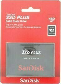 Disco rígido interno SanDisk SSD Plus 480 GB SDSSDA-480G-G26 SSD 480 GB SATA III Disco rígido interno - 4
