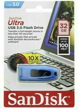 Unidade Flash USB SanDisk Ultra 32 GB SDCZ48-032G-U46B 32 GB Unidade Flash USB - 2