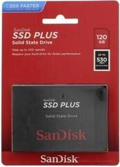 Wewnętrzny dysk twardy SanDisk SSD Plus 120 GB SDSSDA-120G-G27 Wewnętrzny dysk twardy SSD 120 GB SATA III - 3