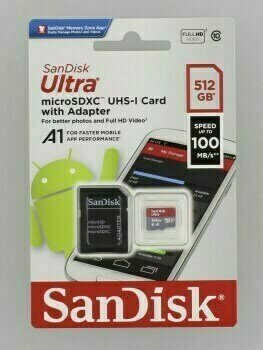 Memorijska kartica SanDisk Ultra microSDXC 512 GB SDSQUAR-512G-GN6MA Micro SDXC 128 GB Memorijska kartica - 4
