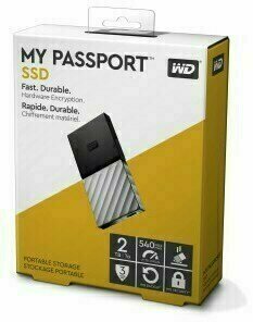 Externe harde schijf WD My Passport SSD 2 TB WDBKVX0020PSL-WESN SSD 2 TB Externe harde schijf - 8