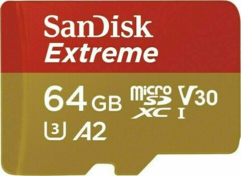 Geheugenkaart SanDisk Extreme microSDXC 64 GB SDSQXA2-064G-GN6MA Micro SDXC 64 GB Geheugenkaart - 3
