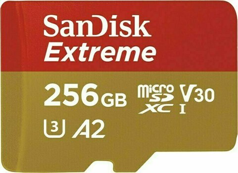 Cartão de memória SanDisk Extreme microSDXC 256 GB SDSQXA1-256G-GN6MA Micro SDXC 256 GB Cartão de memória - 3