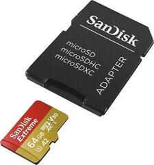 Memory Card SanDisk Extreme microSDXC 64 GB SDSQXA2-064G-GN6AA Micro SDXC 64 GB Memory Card - 1
