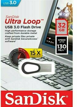 Clé USB SanDisk Ultra Loop 32 GB SDCZ93-032G-G46 Clé USB 32 GB - 4