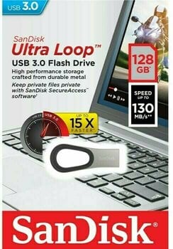 Unidade Flash USB SanDisk Ultra Loop 128 GB SDCZ93-128G-G46 128 GB Unidade Flash USB - 4