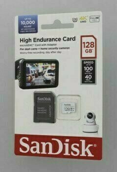 Carte mémoire SanDisk High Endurance 128 GB SDSQQNR-128G-GN6IA Micro SDHC 128 GB Carte mémoire - 5