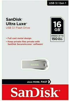 USB-flashdrev SanDisk Ultra Luxe 16 GB SDCZ74-016G-G46 16 GB USB-flashdrev - 4