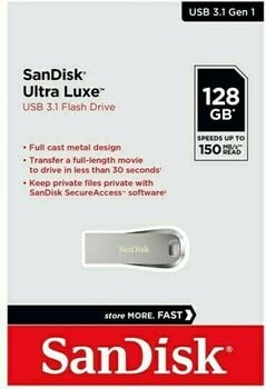 USB flash meghajtó SanDisk Ultra Luxe 128 GB SDCZ74-128G-G46 128 GB USB flash meghajtó - 4