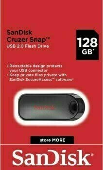 Clé USB SanDisk Cruzer Snap 128 GB SDCZ62-128G-G35 128 GB Clé USB - 6