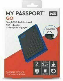 Disco duro externo WD My Passport Go SSD 2 TBWDBMCG0020BBT-WESN SSD 2 TB Disco duro externo - 9