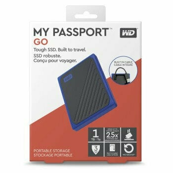 Externý disk WD My Passport Go SSD 1 TB WDBMCG0010BBT-WESN - 9