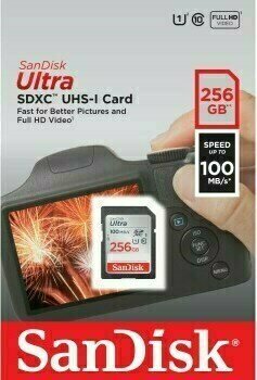 Geheugenkaart SanDisk Ultra SDXC UHS-I 256 GB SDSDUNR-256G-GN6IN SDXC 256 GB Geheugenkaart - 4