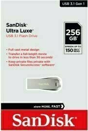 Unidade Flash USB SanDisk Ultra Luxe 512 GB SDCZ74-512G-G46 512 GB Unidade Flash USB - 3