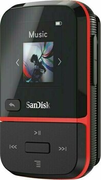 Kézi zenelejátszó SanDisk MP3 Clip Sport GO 16 GB Piros - 3