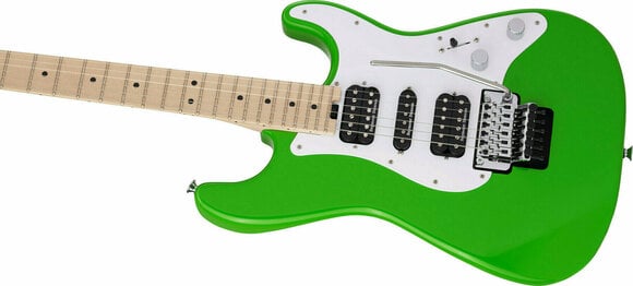Electric guitar Charvel Pro-Mod So-Cal Style 1 HSH FR MN Slime Green - 6