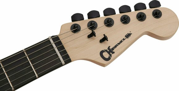 Elektrische gitaar Charvel Pro-Mod San Dimas Style 1 HSS FR Sassafras EB Satin Black - 5