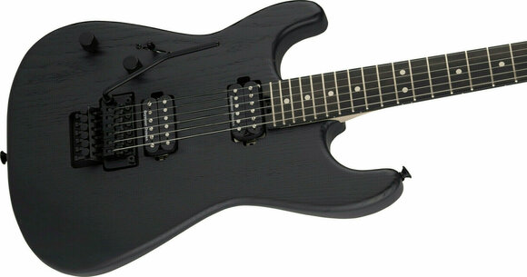 Elektrická kytara Charvel Pro-Mod San Dimas Style 1 HH FR LH Sassafras EB Satin Black - 5