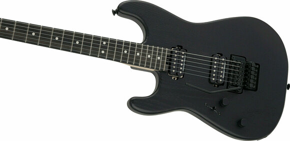 Elektrisk guitar Charvel Pro-Mod San Dimas Style 1 HH FR LH Sassafras EB Satin Black - 6
