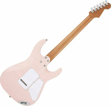 Electric guitar Charvel Pro-Mod DK24 HH 2PT LH Caramelized MN Satin Shell Pink - 2