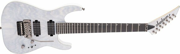 Guitare électrique Jackson Pro Series Soloist SL7A MAH EB Unicorn White - 4