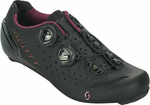 Chaussures de cyclisme pour femmes Scott Road RC Black/Nitro Purple 38 Chaussures de cyclisme pour femmes - 2